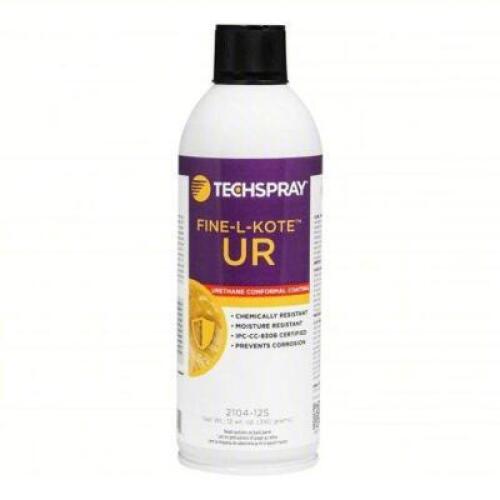 DESCRIPTION: (4) URETHANE CONFORMAL COAT BRAND/MODEL: TECHSPRAY 2104 12S SIZE: 12OZ RETAIL$: $51.62 QTY: 4