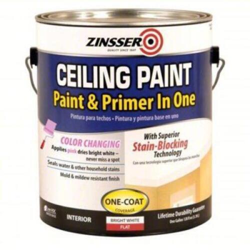DESCRIPTION: (2) CEILING PAINT BRAND/MODEL: ZINNSER 260967 SIZE: 1 GAL RETAIL$: $97.70 QTY: 2