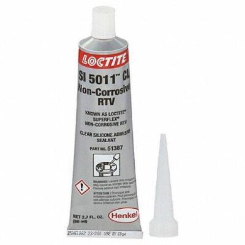 DESCRIPTION: (5) SILICONE RTV BRAND/MODEL: LOCTITE 51378 SIZE: 3 OZ RETAIL$: $145.98 QTY: 5
