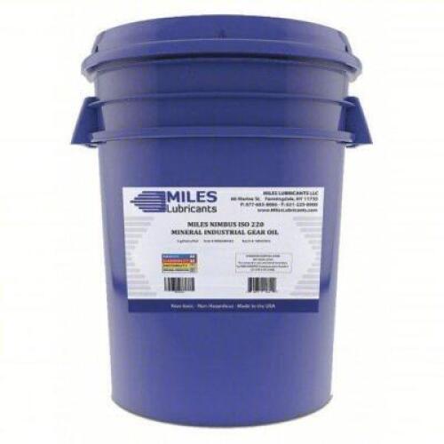 DESCRIPTION: (1) GEAR OIL BRAND/MODEL: MILES 49CL40 SIZE: 5 GAL RETAIL$: 169.75 QTY: 1