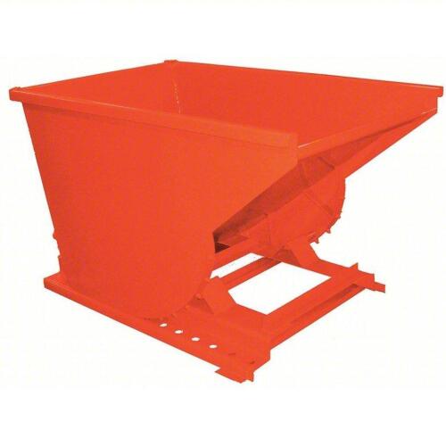 DESCRIPTION: (1) SELF DUMPING HOPPER BRAND/MODEL: 4LLL5 INFORMATION: ORANGE, 6000LB CAPACITY SIZE: 2 CUYD, 57 3/4" X 64" X 46" RETAIL$: $2,020.77 QTY: