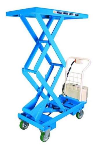 DESCRIPTION: (1) MOBILE SCISSOR LIFT TABLE BRAND/MODEL: BISHAMON/BX-30SB INFORMATION: 660LB CAPACITY, 24VDC, 1PH SIZE: 50 in x 20 3/8 in x 37 in RETAI
