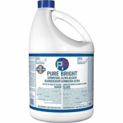 DESCRIPTION: (2) GERMICIDAL BLEACH BRAND/MODEL: PURE BRIGHT 1008635042 SIZE: 1 GAL RETAIL$: $79.90 QTY: 2