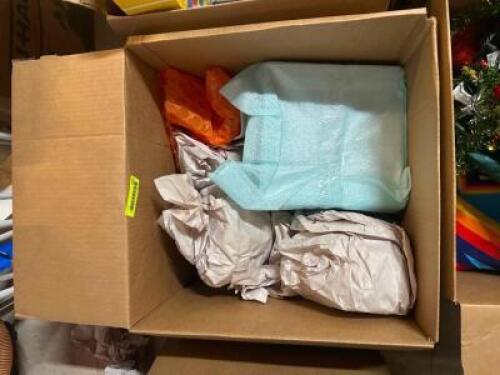 BOX OF DINNERWARE