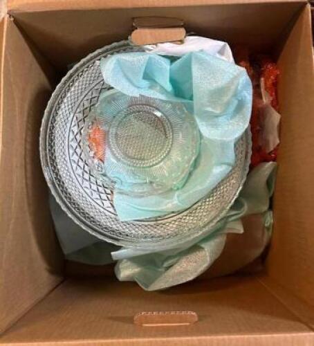 ASSORTED GLASSWARE