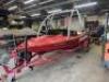 1996 MOOMBA SKI BOAT WITH WAKE BOARD TOWER AND TRAILER