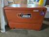 DESCRIPTION: (1) JOBSITE STORAGE BOXBRAND/MODEL: CRESCENT #55KR30INFORMATION: 25.6 CU FT, PADLOCK, BROWNSIZE:&nbsp;30 in W x 48 in D x 36 3/4 in HRETAIL$: $1361.52 EAQTY: 1 - 2