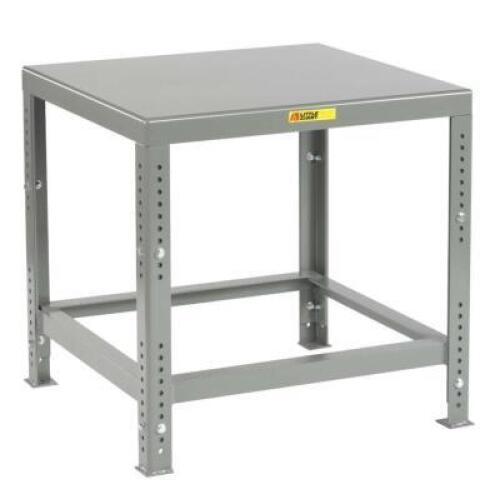 DESCRIPTION: (1) WORK TABLE BRAND/MODEL: DURHAM INFORMATION: STEEL, GRAY SIZE: 30" X 24" X 28" RETAIL$: $260.00 EA QTY: 1