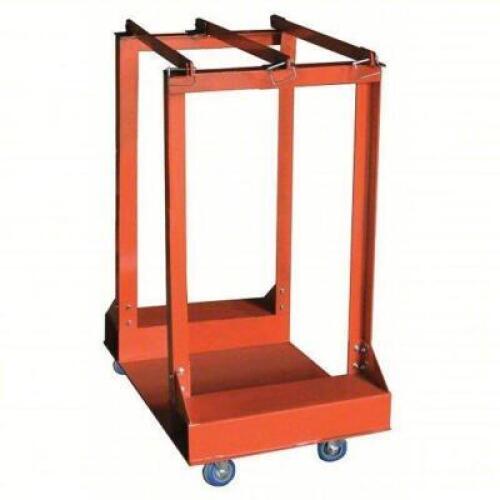 DESCRIPTION: (1) FORKLIFT CYLINDER CADDY BRAND/MODEL: PRODUCT NUMBER #39J513 INFORMATION: 4 CYLINDERS, 9 IN COMPATIBLE CYLINDER DIA, STEEL RETAIL$: $7
