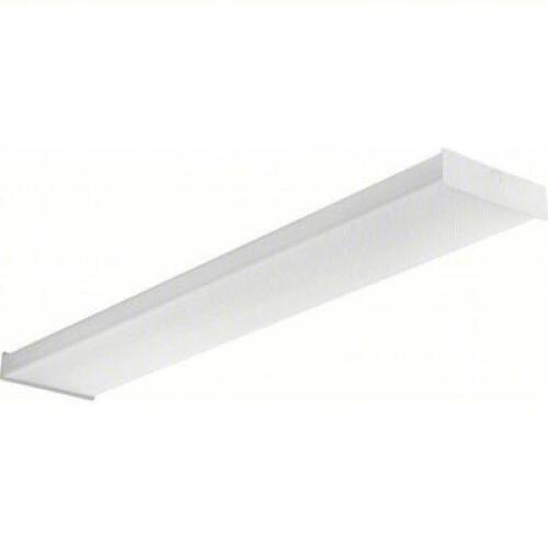 DESCRIPTION: (2) LED WRAPAROUND FIXTURE BRAND/MODEL: LITHONIA LIGHTING #44ZU67 INFORMATION: STRAIGHT SQUARE LENS, 3,994 LM, 4000K, 32 W SIZE: 4 FT LG
