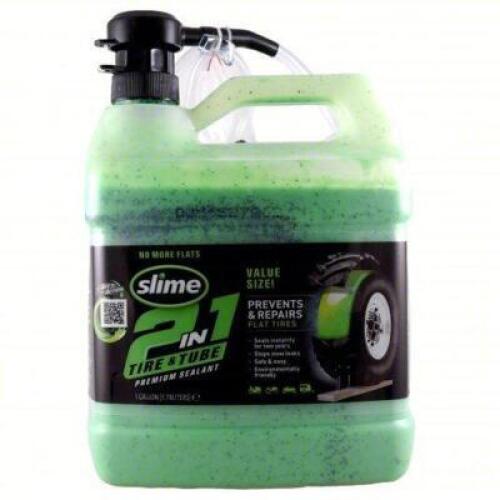 DESCRIPTION: (1) TIRE SEALANT BRAND/MODEL: SLIME #808Z68 INFORMATION: GREEN, LIQUID SIZE: 1 GALLON RETAIL$: $87.20 EA QTY: 1