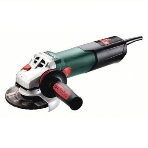 DESCRIPTION: (1) ANGLE GRINDER BRAND/MODEL: METABO #W13-125 INFORMATION: 12 A, 11,000 RPM MAX. SPEED, SLIDE, ADJ GUARD/ANTI-KICKBACK CLUTCH RETAIL$: $