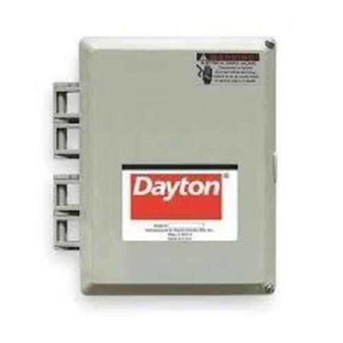 DESCRIPTION: (1) CONTROL BOX BRAND/MODEL: DAYTON #46H770 RETAIL$: $364.99 EA QTY: 1