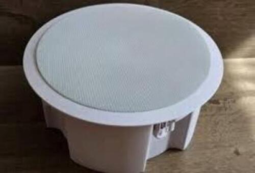 DESCRIPTION: (1) CEILING SPEAKER BRAND/MODEL: MCM CUSTOM AUDIO #50-14080 SIZE: 8" RETAIL$: $26.93 EA QTY: 1