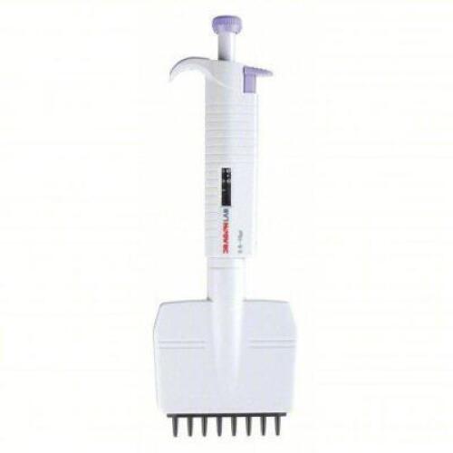 DESCRIPTION: (4) MULTICHANNEL PIPETTOR BRAND/MODEL: DLAB #21R843 INFORMATION: 1 CHANNELS, MANUAL ADJUSTABLE VOLUME QTY: 4