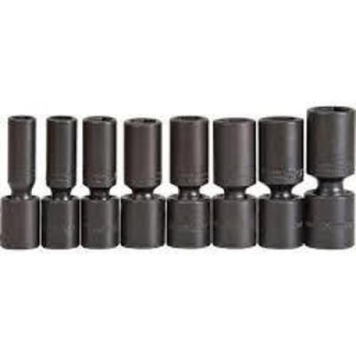 DESCRIPTION: (1) IMPACT SOCKET SET BRAND/MODEL: PROTO INFORMATION: 8 PC, 6 POINT SIZE: 1/2" DRIVE RETAIL$: $184.76 EA QTY: 1