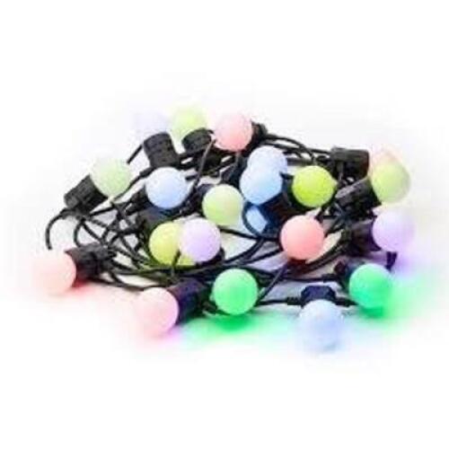 DESCRIPTION: (1) FESTOON LIGHT STARTER KIT BRAND/MODEL: TWINKLY INFORMATION: 20 RGB BULBS SIZE: G45 RETAIL$: $129.99 EA QTY: 1