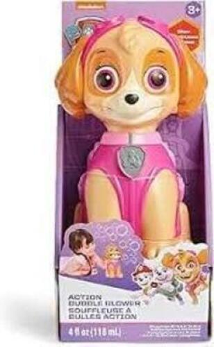 DESCRIPTION: (2) ACTION BUBBLE BLOWER BRAND/MODEL: PAW PATROL SIZE: 6.5" RETAIL$: $24.95 EA QTY: 2