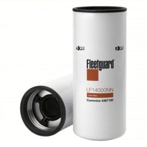 DESCRIPTION: (5) AUTOMOTIVE OIL FILTER BRAND/MODEL: FLEETGUARD #832H96 INFORMATION: BD7154, LF14000NN, M95 X 2.5-7H THREAD SIZE, 12 1/2 IN OVERALL HT