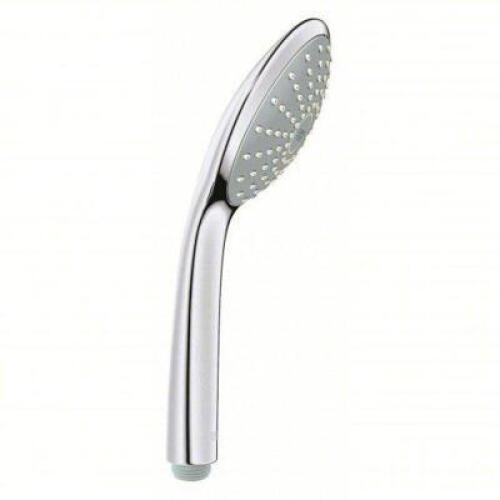 DESCRIPTION: (1) HANDHELD SHOWER HEAD BRAND/MODEL: GROHE #499D07 INFORMATION: METAL / PLASTIC, CHROME RETAIL$: $56.49 EA QTY: 1