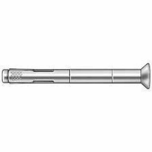 DESCRIPTION: (4) SLEEVE ANCHOR BRAND/MODEL: REDHEAD #3A489 INFORMATION: STEEL, ZINC PLATED SIZE: 4 IN OVERALL LG, 3/8 IN DIA, 5/16"-18 THREAD SIZE RET