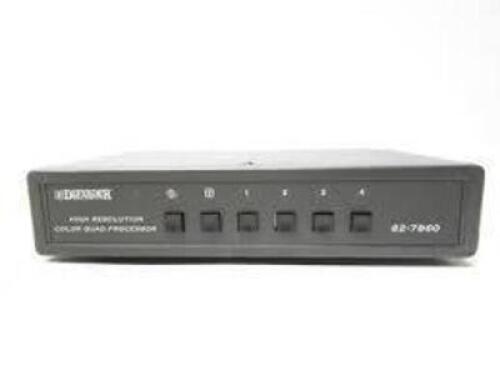 DESCRIPTION: (1) HIGH RESOLUTION COLOR QUAD PROCESSOR BRAND/MODEL: DEFENDER SECURITY #82-7860 INFORMATION: MUST COME IN AND INSPECT RETAIL$: $134.60 E