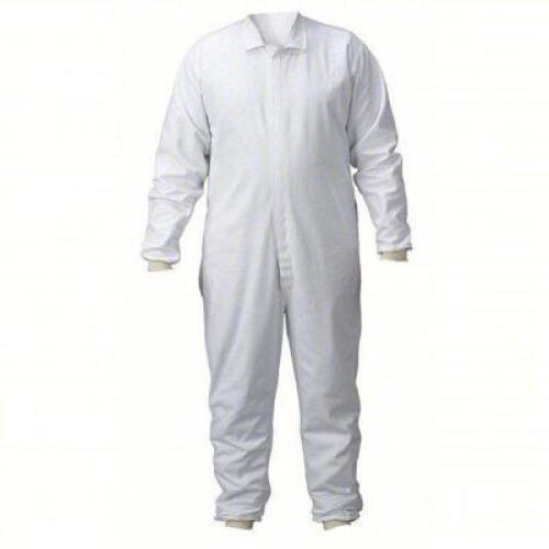 DESCRIPTION: (2) LAB COVERALL BRAND/MODEL: LAKELAND #PBLC31424-50 INFORMATION: WHITE SIZE: XL RETAIL$: $69.16 EA QTY: 2