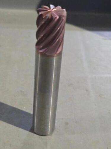 DESCRIPTION: (2) CARBIDE CORNER RADIUS END MILLS BRAND/MODEL: FULLERTON 36215 SIZE: 5/8" DIA RETAIL$: 313.98 QTY: 2