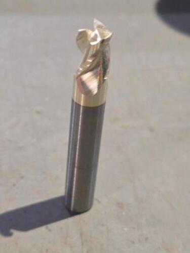 DESCRIPTION: (1) SOLID CARBIDE SQ ENDMILL BRAND/MODEL: ACCUPRO 65250011 SIZE: 3/8" X 1/2" X 3/8" RETAIL$: 38.24 QTY: 1