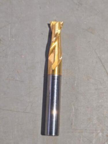 DESCRIPTION: (2) SOLID CARBID SQ END MILL BRAND/MODEL: HERTEL 74611112 SIZE: 5/16"X 13/16" 5/16" RETAIL$: 64.12 QTY: 2