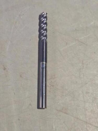 DESCRIPTION: (5) SOLID CARBIDE SQ END MILL BRAND/MODEL: ACCUPRO 01982347 SIZE: 3/16" 3/4" LOC RETAIL$: 33.68 QTY: 5