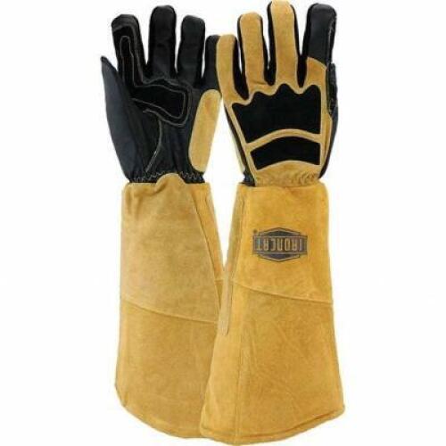 DESCRIPTION: (2) STRICK WELDING GLOVES BRAND/MODEL: IRONCAT 9070/2XL SIZE: 2XL RETAIL$: 144.5 QTY: 2