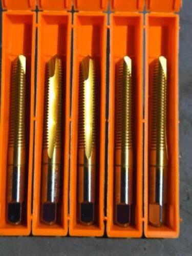 DESCRIPTION: (5) HSS PLUG TAP BRAND/MODEL: HERTEL 87145553 SIZE: M8X1.25 RETAIL$: 124.6 QTY: 5