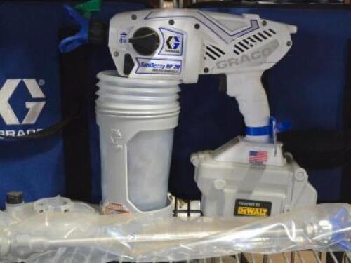 DESCRIPTION: (1) HANDHELD AIRLESS DISINFECTANT SPRAYER BRAND/MODEL: SANISPRAY HP20 RETAIL$: 399.42 QTY: 1