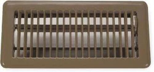 DESCRIPTION: (8) FLOOR REGISTERS BRAND/MODEL: AIR MATE 01661204BR SIZE: 4" X 12" RETAIL$: 81.62 QTY: 8