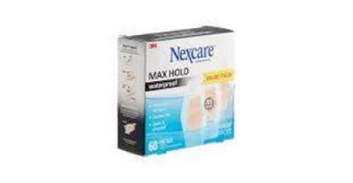 DESCRIPTION: (12) BOXES OF (60) WATERPROOF BANDAGES BRAND/MODEL: 3M NEXCARE 7100288265 INFORMATION: CLEAR SIZE: 1.25"X2.5" RETAIL$: 85.86 QTY: 12