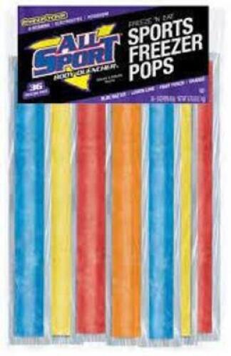 DESCRIPTION: (2) SUGAR FREE SPORT FREEZE POPS BRAND/MODEL: ALLSPORT 491N20 SIZE: 36CT RETAIL$: 32.88 QTY: 2