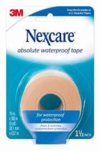DESCRIPTION: (1) CASE OF (24) WATERPROOF FIRST AID TAPE BRAND/MODEL: 3M NEXCARE 732 SIZE: 1.5" X 180" RETAIL$: 317.99 QTY: 1