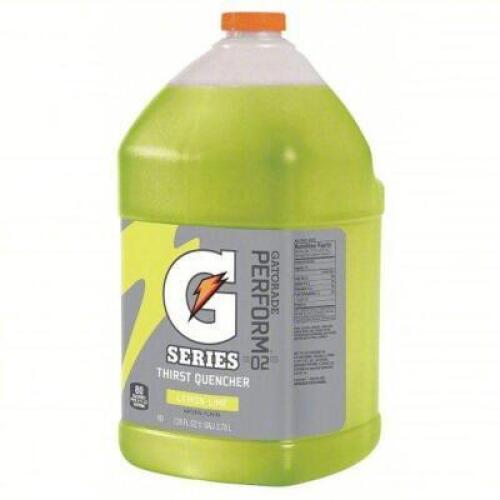 DESCRIPTION: (2) LEMON LIME SPORTS DRINK MIX BRAND/MODEL: GATORADE 03984 SIZE: 1 GAL RETAIL$: 37.98 QTY: 2