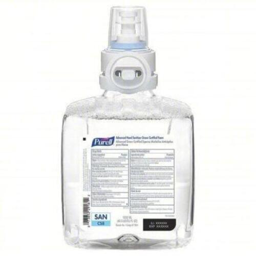 DESCRIPTION: (6) FOAMING HAND SANITIZER BRAND/MODEL: PURELL 7753 SIZE: 1200 ML RETAIL$: 424.92 QTY: 6