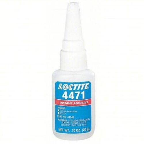 DESCRIPTION: (4) INSTANT ADHESIVE BRAND/MODEL: LOCTITE 4471 SIZE: 0.7 FL OZ RETAIL$: 37.06 QTY: 4