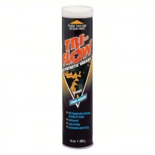 DESCRIPTION: (6) FOOD GRADE SYNTHETIC GREASE BRAND/MODEL: TRI FLOW 4TA91 SIZE: 14OZ RETAIL$: 191.52 QTY: 6