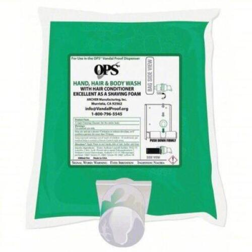 DESCRIPTION: (4) BODY WASH/SHAMPOO BRAND/MODEL: OPS 1405-04G SIZE: 1000mL RETAIL$: 226.52 QTY: 4