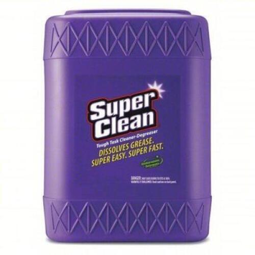DESCRIPTION: (1) CLEANER DEGREASER BRAND/MODEL: SUPER CLEAN 3ZLD6 INFORMATION: RECLAIM BUCKET SIZE: 5 GAL RETAIL$: 85.34 QTY: 1