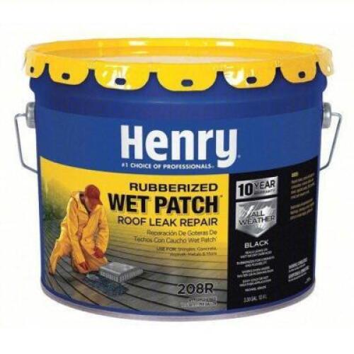 DESCRIPTION: (1) RUBBERIZED ROOF PATCH BRAND/MODEL: HENRY 40P299 SIZE: 3.3 GAL RETAIL$: 108.86 QTY: 1