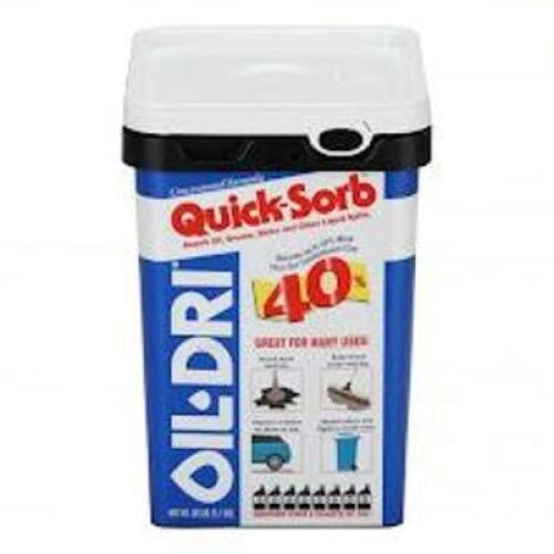 DESCRIPTION: (2) GRANULAR SORBENT BRAND/MODEL: OIL-DRY 5TP99 SIZE: 20 lb RETAIL$: 55.9 QTY: 2