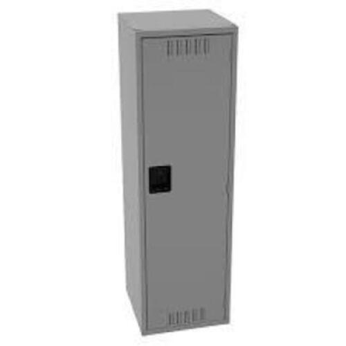 DESCRIPTION: (1) PREMIUM STORAGE LOCKER BRAND/MODEL: HALLOWELL INFORMATION: GRAY RETAIL$: $503.95 EA QTY: 1