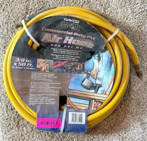 300 PSI 3/8" COMMERCIAL AIR HOSE