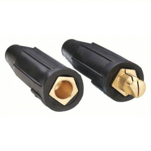 DESCRIPTION: (1) WELDING CABLE CONNECTOR BRAND/MODEL: PRODUCT NUMBER #1UYF5 INFORMATION: 1/0 AWG TO 3/0 AWG, SINGLE BALL-POINT, FEMALE/MALE RETAIL$: $