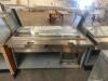 DUKE SUB-CP-TC60 M 60" REFRIGERATED SANDWICH PREP STATION W/ SNEEZE GUARD. - 2